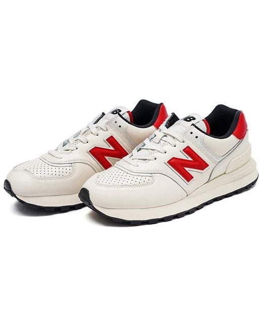 New Balance Red 574 Legacy 'Angora Crimson' for men