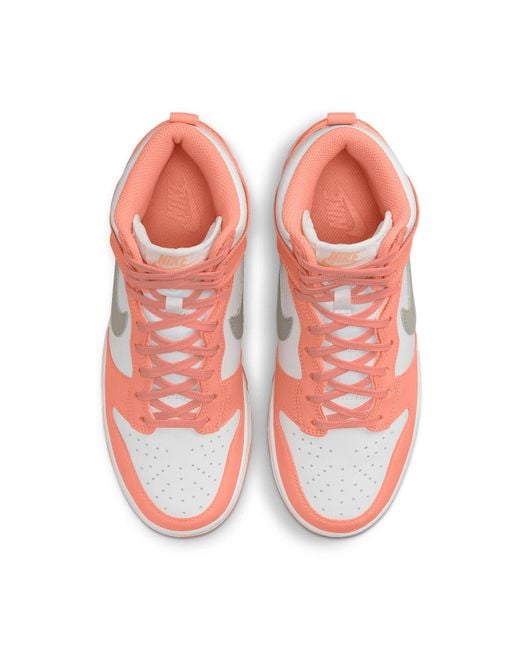 Nike White (Wmns) Dunk High