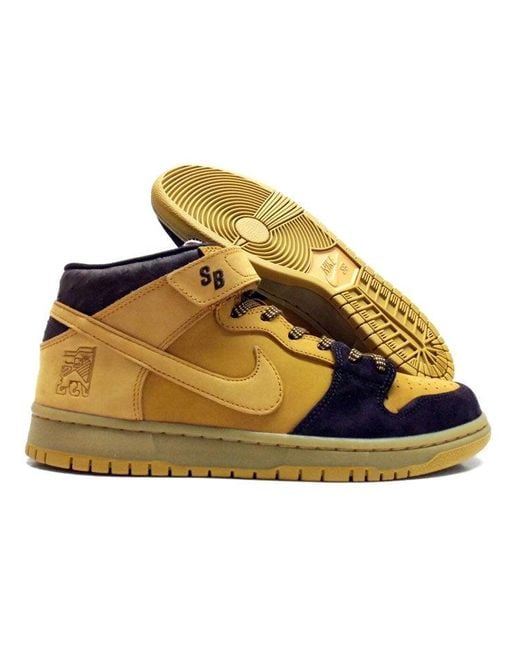 Nike Brown Sb Dunk Mid Pro 'Lewis Marnell' for men
