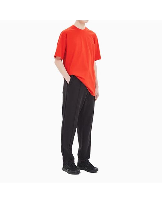 Adidas Blue Y-3 Classic Straight Leg Track Pants for men