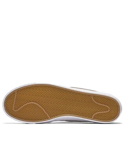 Nike Sb Skateboard Zoom Blazer Low Xt Whitebrown for men