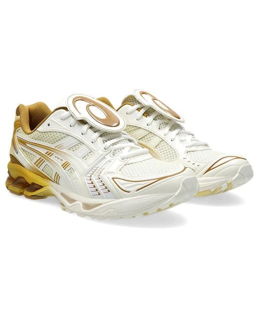 Asics White X The Museum Visitor Gel-Kayano 14 'Cream' for men