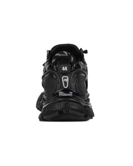 Balenciaga Black Runner Sneakers Mesh And Nylon' for men
