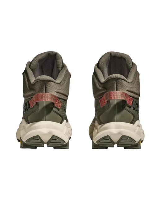 Hoka One One Brown Trail Code Gore-Tex 'Castlerock Persimmon' for men