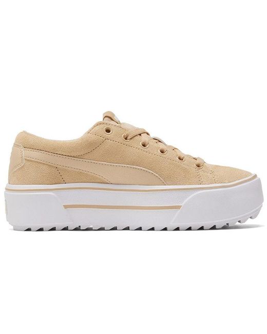 PUMA White (Wmns) Kaia Platform Sd 'Pebble'