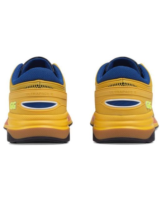 Gucci Sneakers Ultrapace R Rubber Yellow Cobalt for men