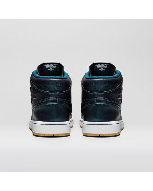 Nike Blue 1 Mid Nouveau 'Space' for men