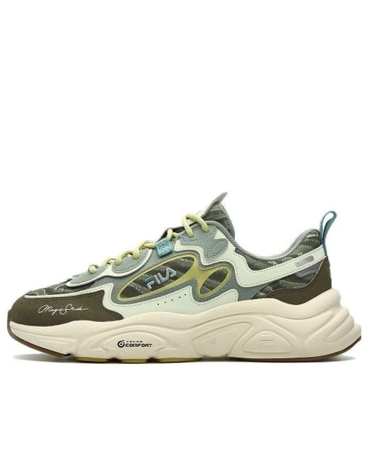 Fila White Mars 1 Sneakers for men