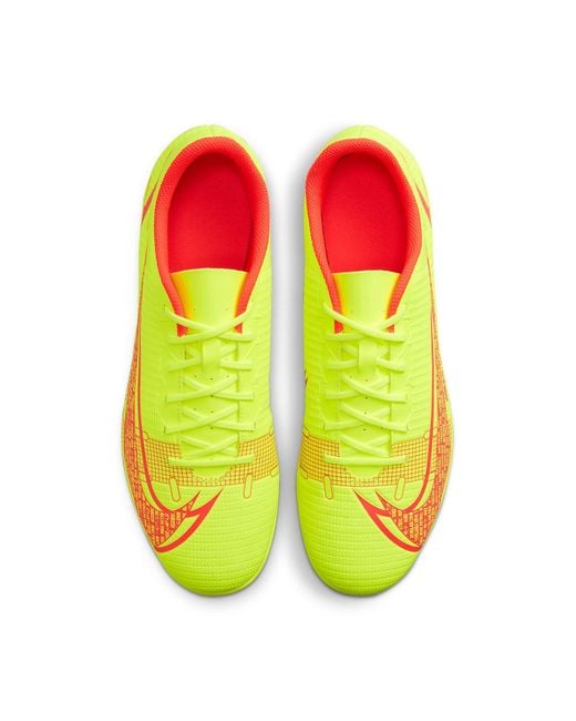 Nike Yellow Mercurial Vapor 14 Club Fg/mg Football Boots Cu5692 for men