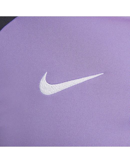 Nike Blue Dri-Fit Liverpool F.C. Strike Knit Football Drill Top for men