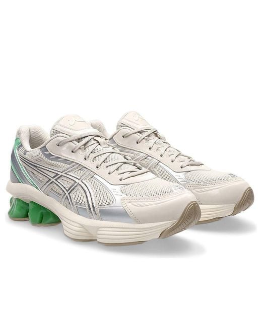 Asics White Gel-Kinetic Fluent 'Smoke Pure' for men