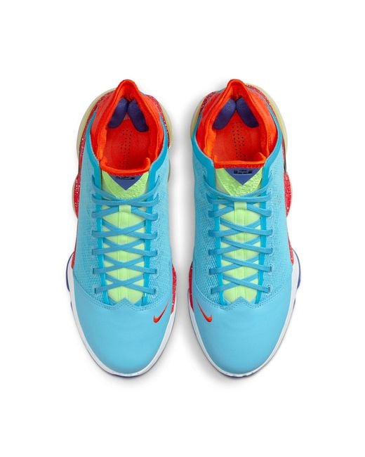Nike Blue Lebron 19 Low Ep Chill' for men