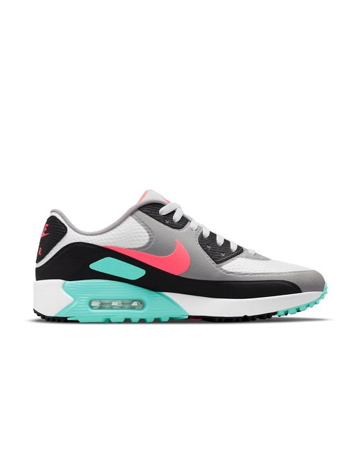 Nike Blue Air Max 90 Golf 'Aurora Hot Punch' for men