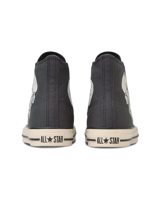 Converse Blue Chuck Taylor All Star Ukiyoeprint Skull High Top for men