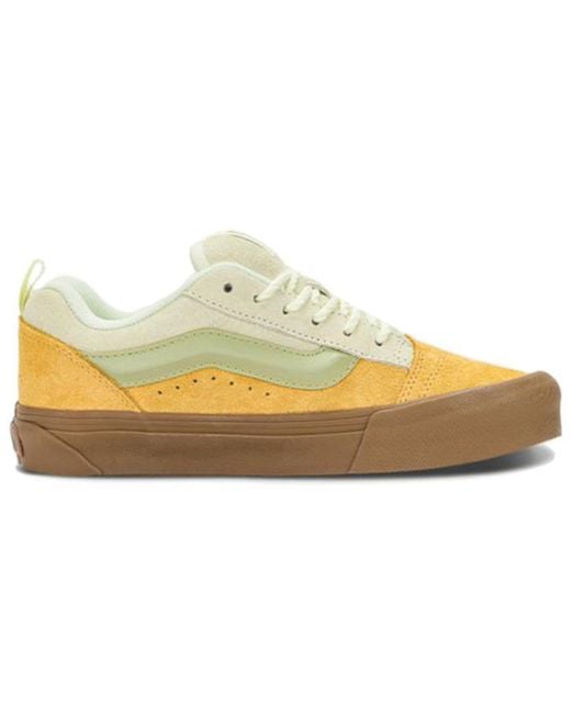Vans White Knu Skool Gum' for men