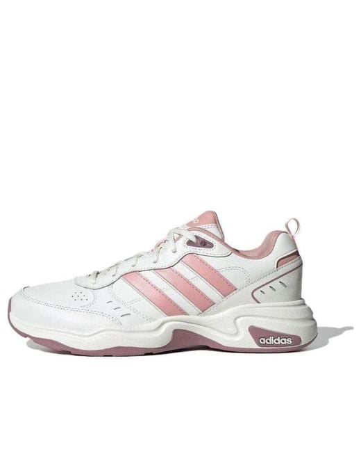 Adidas White Neo Strutter Shoes for men