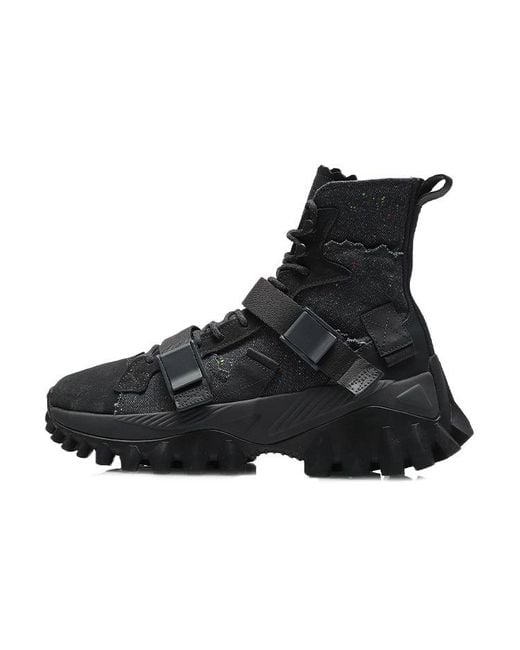 Li-ning Black Counterflow Newborn X Dunhuang Museum for men