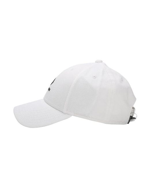 Converse White Lockup Baseball Cap