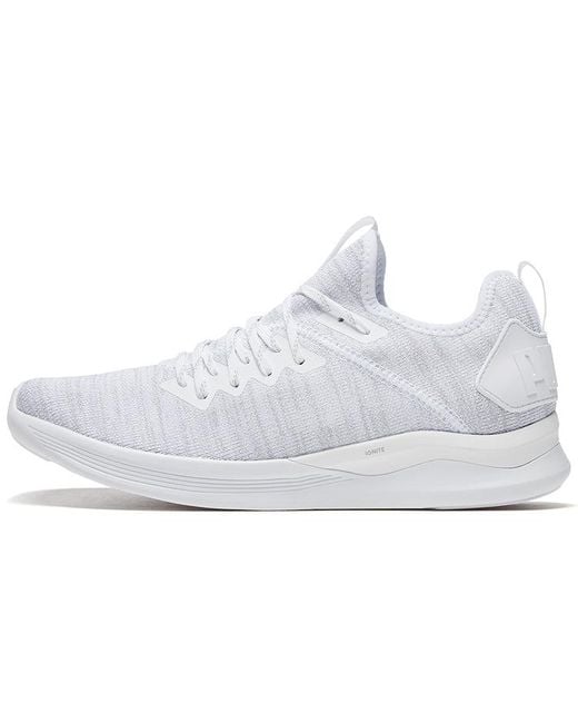 PUMA White Ignite Flash Evoknit for men