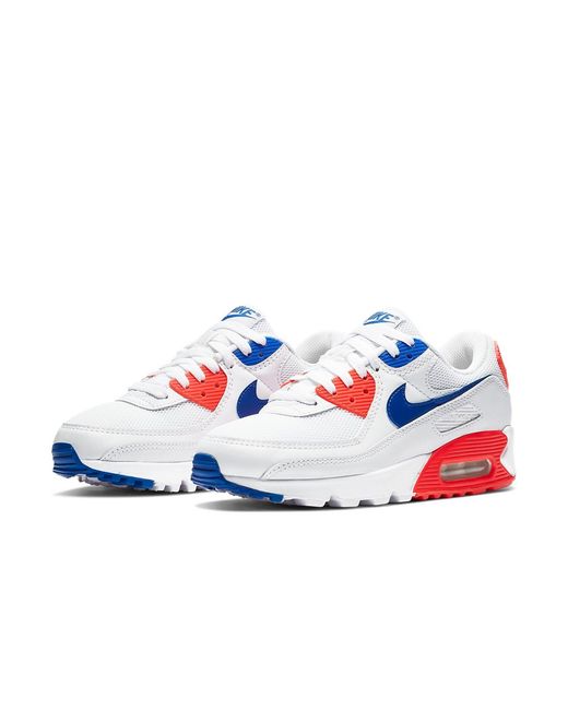 Nike White (Wmns) Air Max 90 'Ultramarine'
