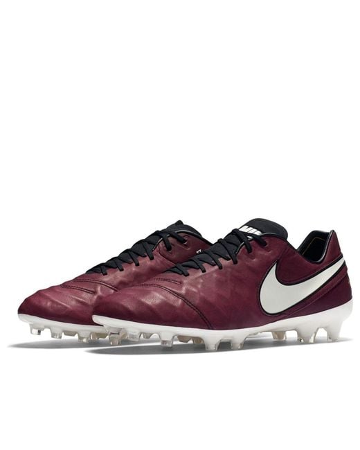 Nike Purple Tiempo Legend 6 Se Fg 'Merlot' for men