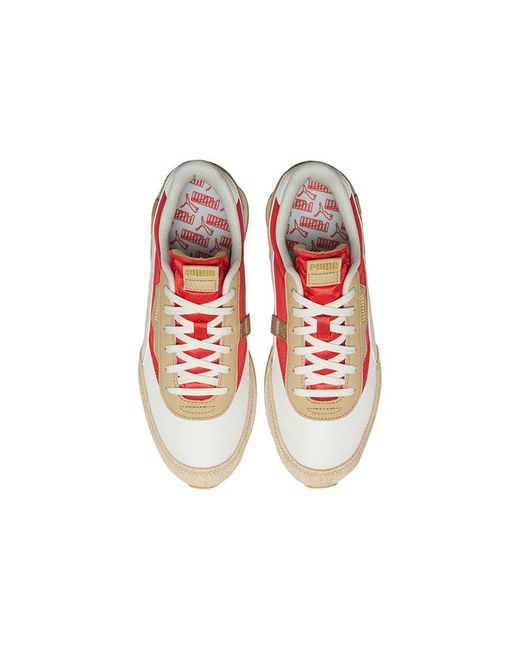 PUMA Red Future Rider Game On Pebble' for men