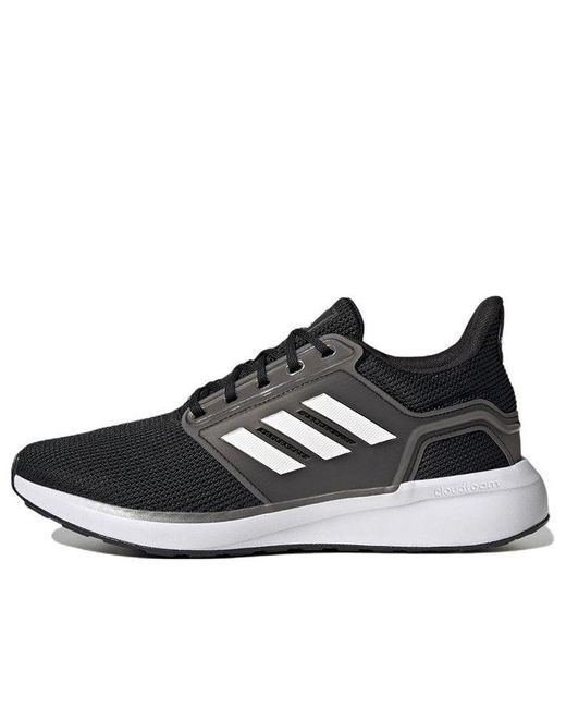 Adidas Black Eq19 Run Shoes for men