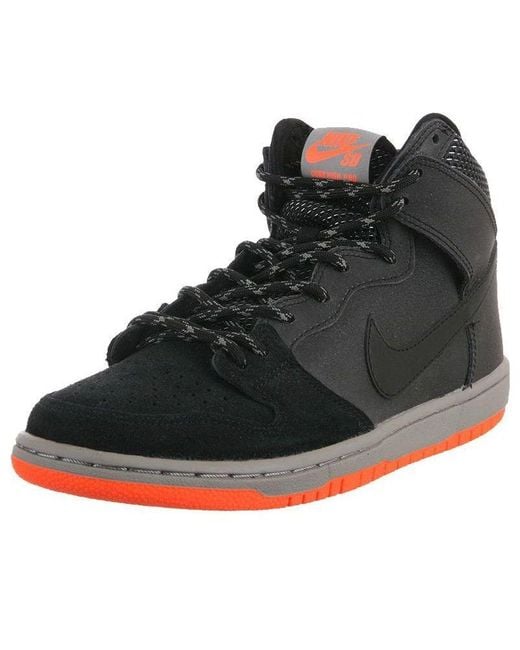 Nike Black Sb Dunk High Prm Shield Reflective' for men