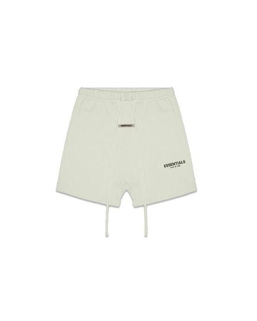 Fear Of God Natural Fw20 Sweatshorts 'Sage' for men