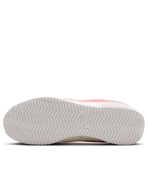 Nike White (Wmns) Cortez Textile 'Sail Stardust'