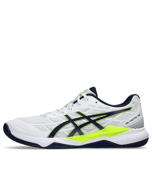 Asics White Gel-Tactic 12 for men
