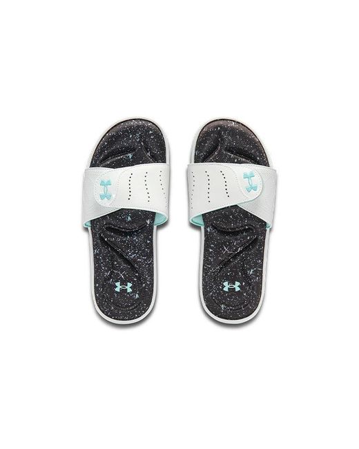 Under Armour Black (Wmns) Ignite Vi Graphic Fb Slippers