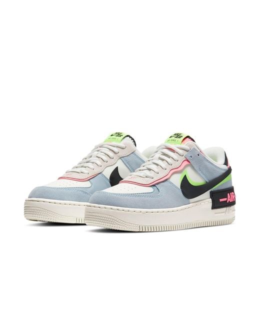 Nike Blue (Wmns) Air Force 1 Shadow 'Sunset Pulse'