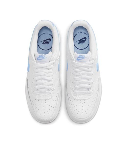 Nike White (Wmns) Court Vision Low Royal Tint'