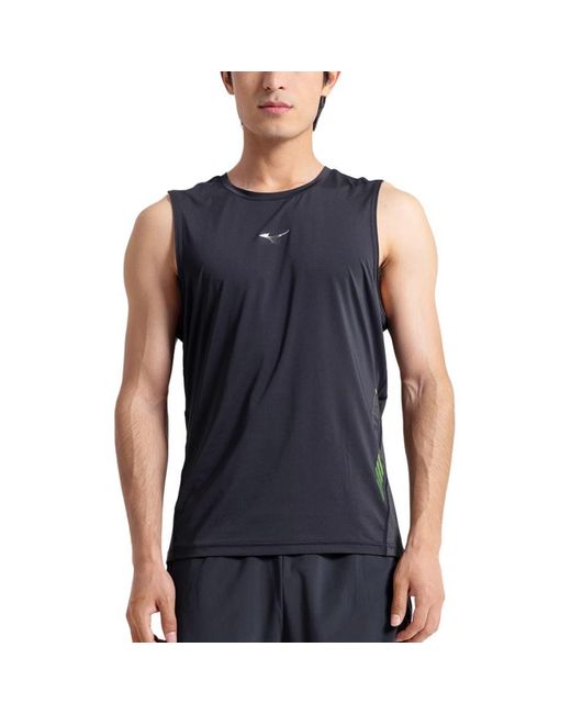 Mizuno Black Breathable Vest for men