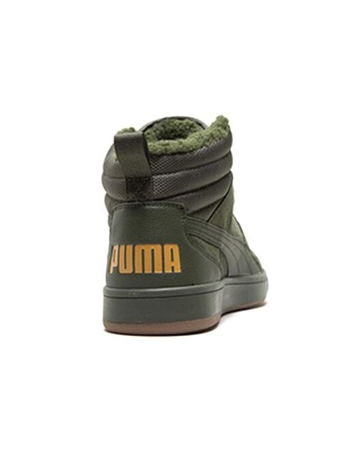 PUMA Green Rebound Street High Board Shoes for men