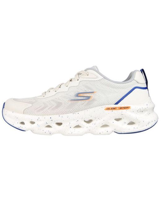 Skechers White Go Run Swirl Tech for men