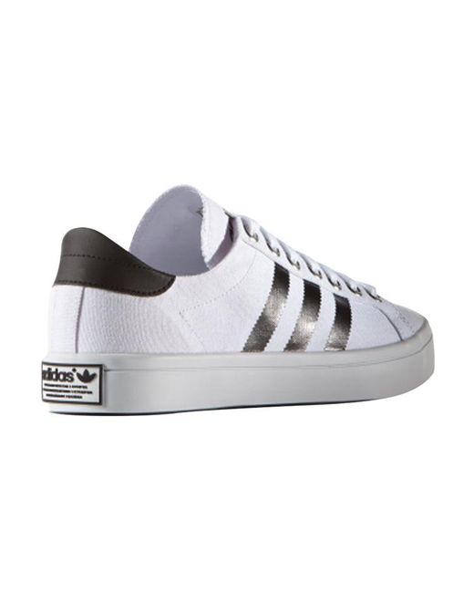 Adidas White Originals Court Vantage for men