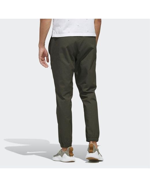 Adidas Green Al Pt Twill Cone Slim Fit Bundle Feet Casual Sports Pants for men