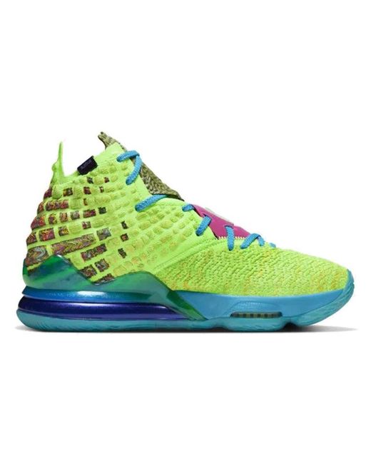 Nike Green Lebron 17 'Mr. Swackhammer' for men