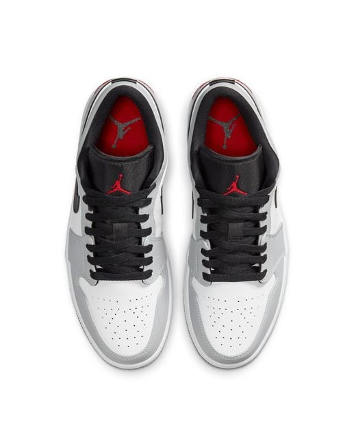 Nike White 1 Low 'Light Smoke' for men