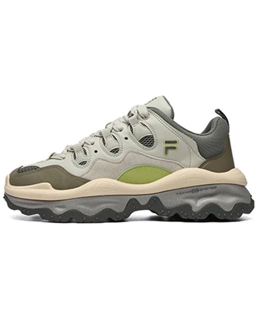 Fila White Qd96 Athletic Shoes for men