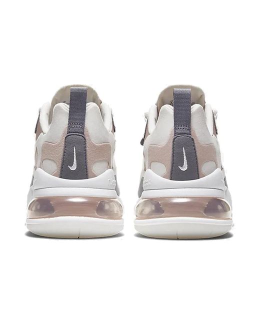 Nike White (Wmns) Air Max 270 React 'Plum Chalk'