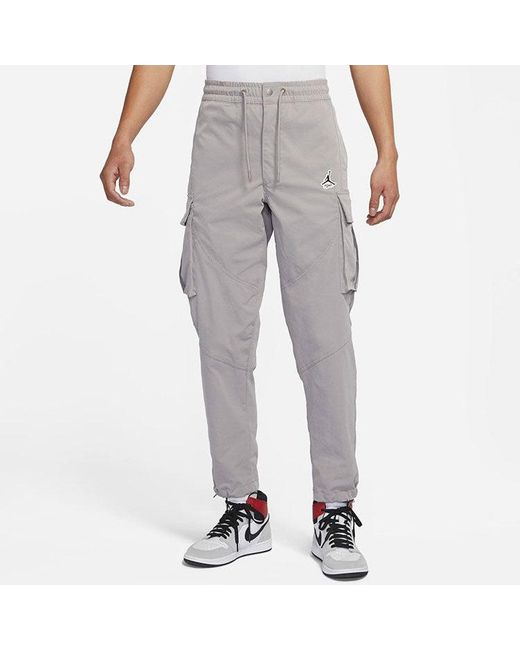 Nike Gray Utility Big Pocket Cargo Casual Long Pants/Trousers Autumn for men