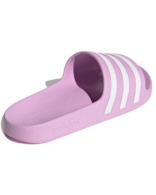 Adidas Purple (Wmns) Adilette Adilette Aqua Slide 'Clear Lilac'