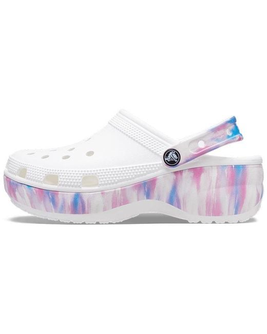 CROCSTM Blue (Wmns) Classic Platform Dream Clog