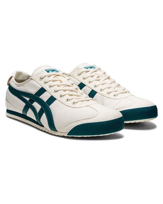 Onitsuka Tiger Blue Mexico 66 'Cream Velvet Pine' for men