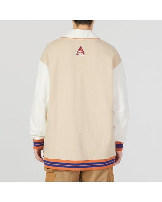 PUMA Natural Team Badge V-Neck Jacket for men