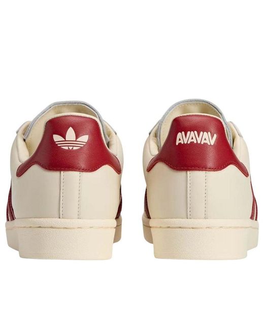 Adidas Red (Wmns) X Avavav Superfinger Superstar 'Better Scarlet Cream'