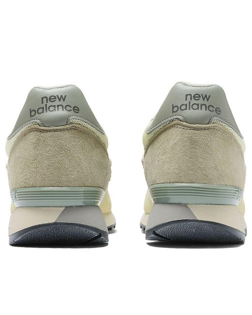 New Balance White X Auralee 475 'Light Volt' for men